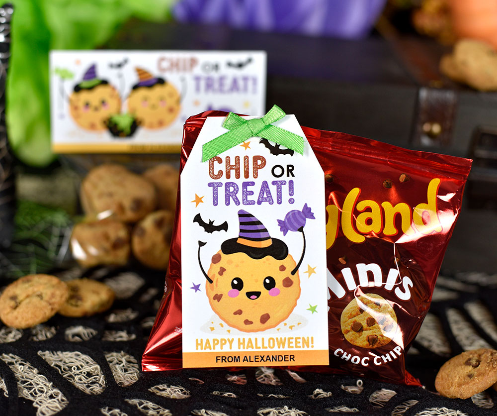 printable Halloween cookie tags printable Halloween cookie tags